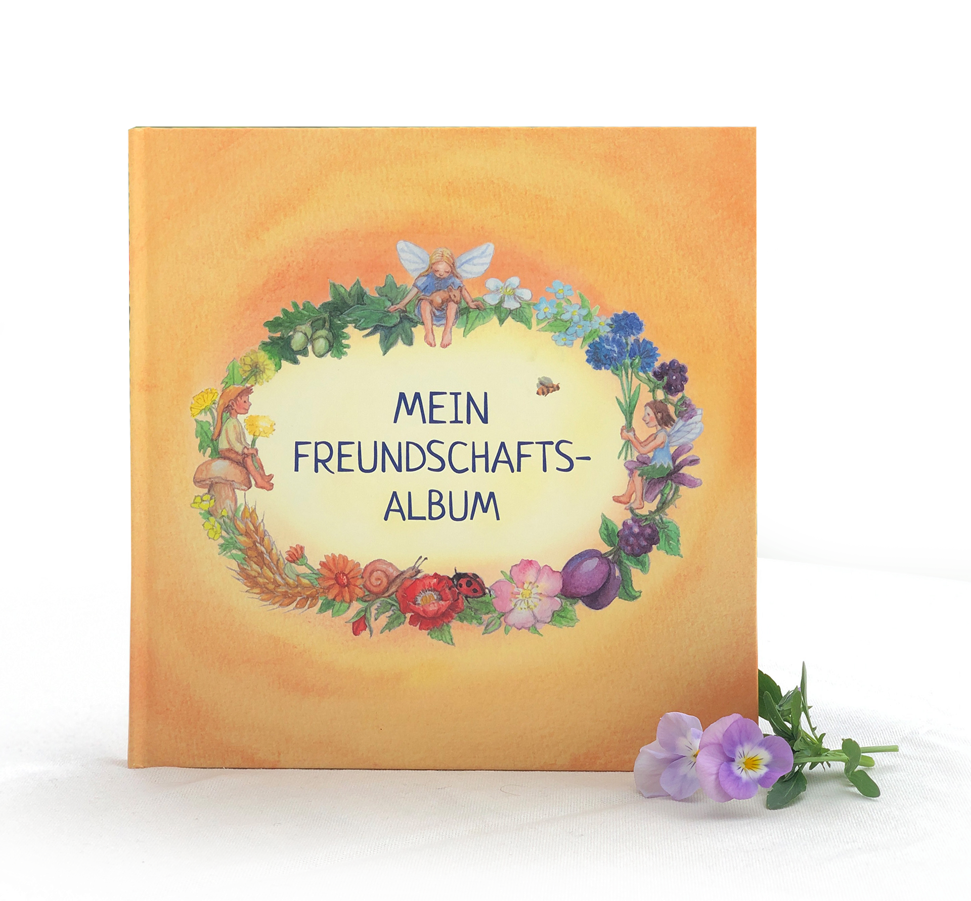 Freundschaftsalbum, Hardcover 21 x 21 cm