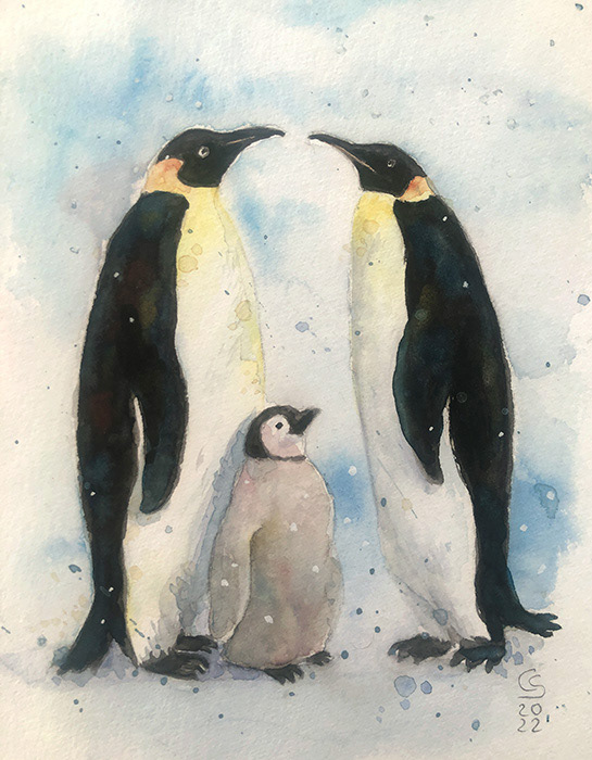 Pinguinfamilie