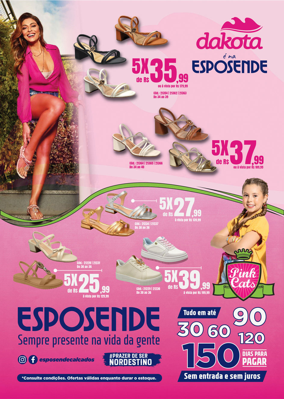 Dakota e Pink Cats (verso)