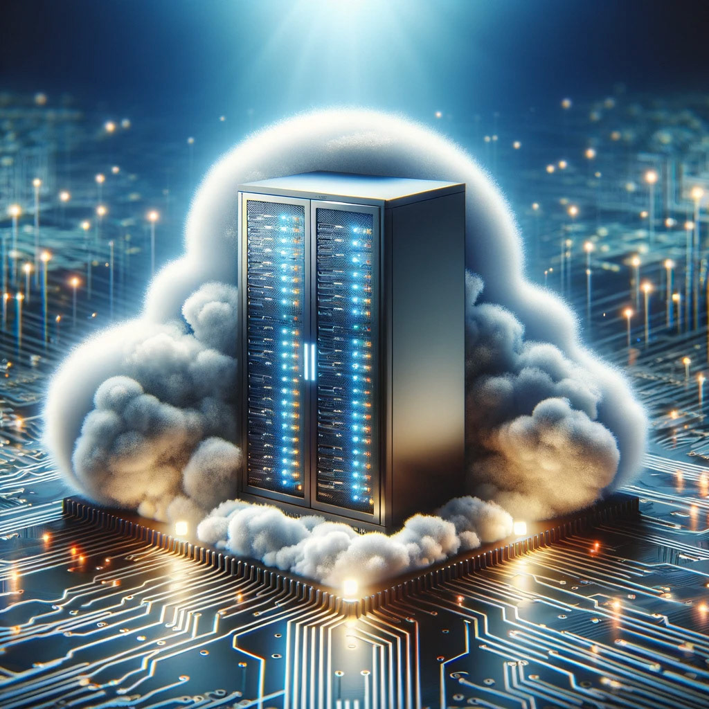 A server in the cloud