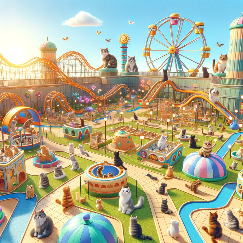 An amusement park for cats V2