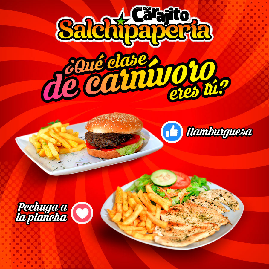 Don Carajito | Redes sociales | Redacción creativa + Diseño