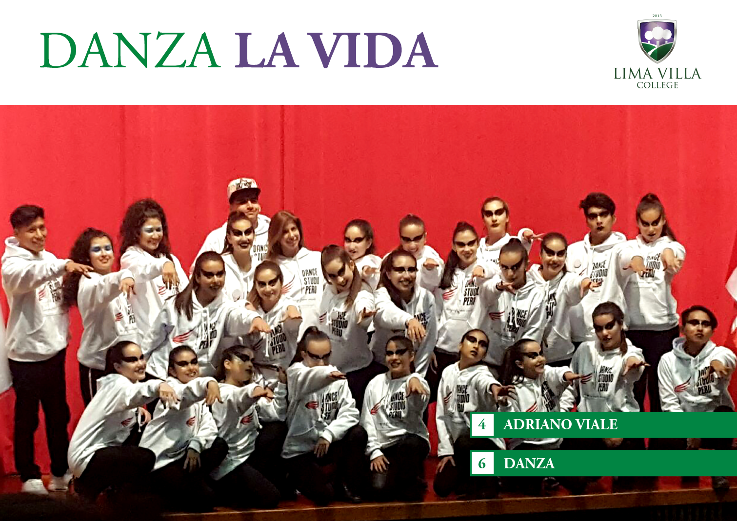 Lima Villa College | Boletín interno | Diseño + Diagramación