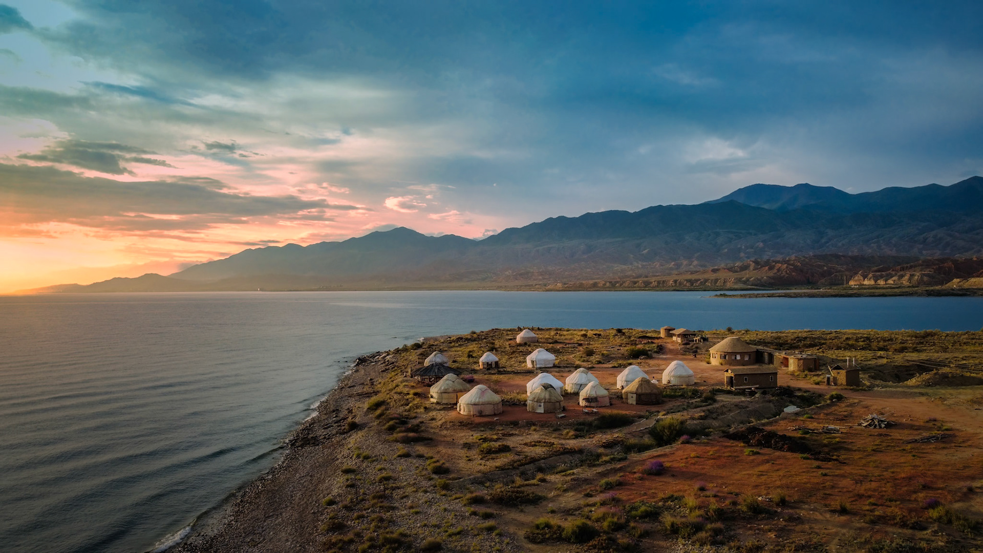 Bel-Tam Yurt Camp, Issyk-Kul Lake, Kyrgyzstan