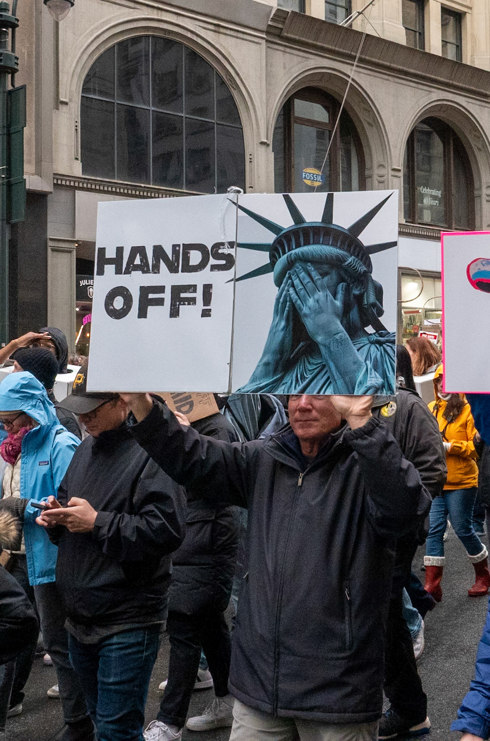 “Hands Off!” national Day of Action, NYC