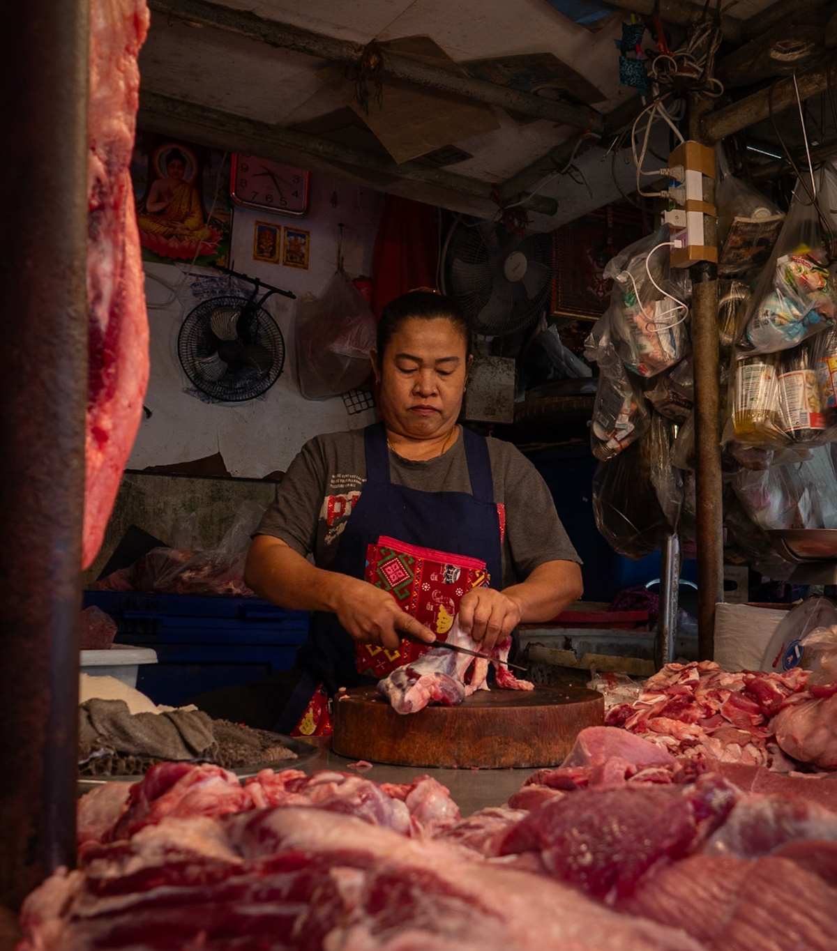 Khlong Toei Wet Market, Bangkok, Thailand