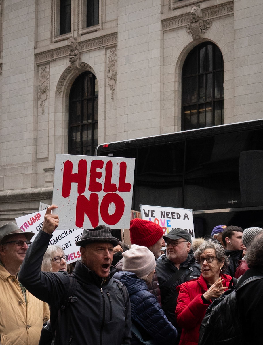 “Hands Off!” national Day of Action, NYC