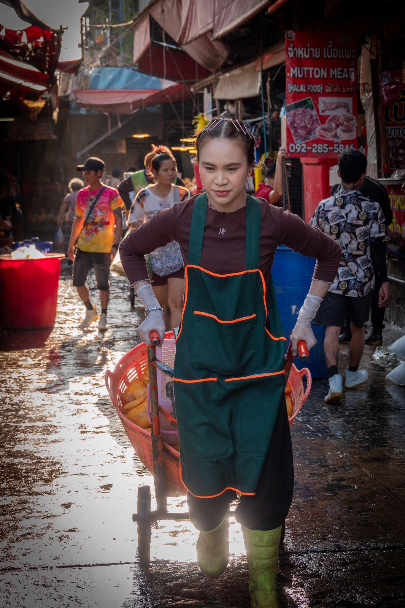 Khlong Toei Wet Market, Bangkok, Thailand