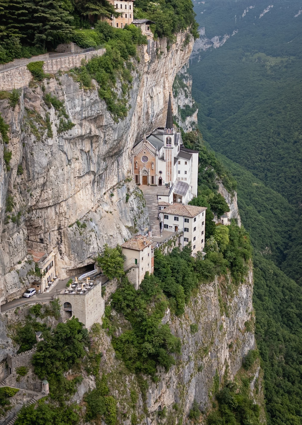 Santuario Madonna della Corona, Spiazzi, Italy