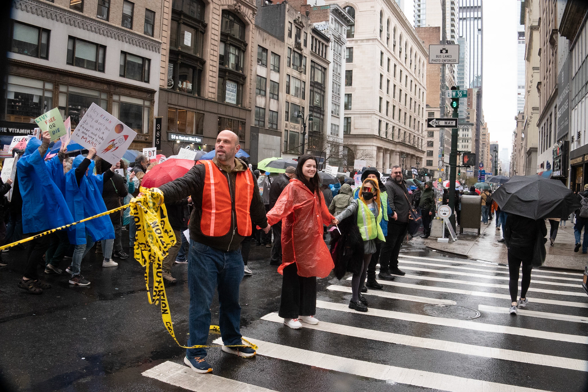 “Hands Off!” national Day of Action, NYC