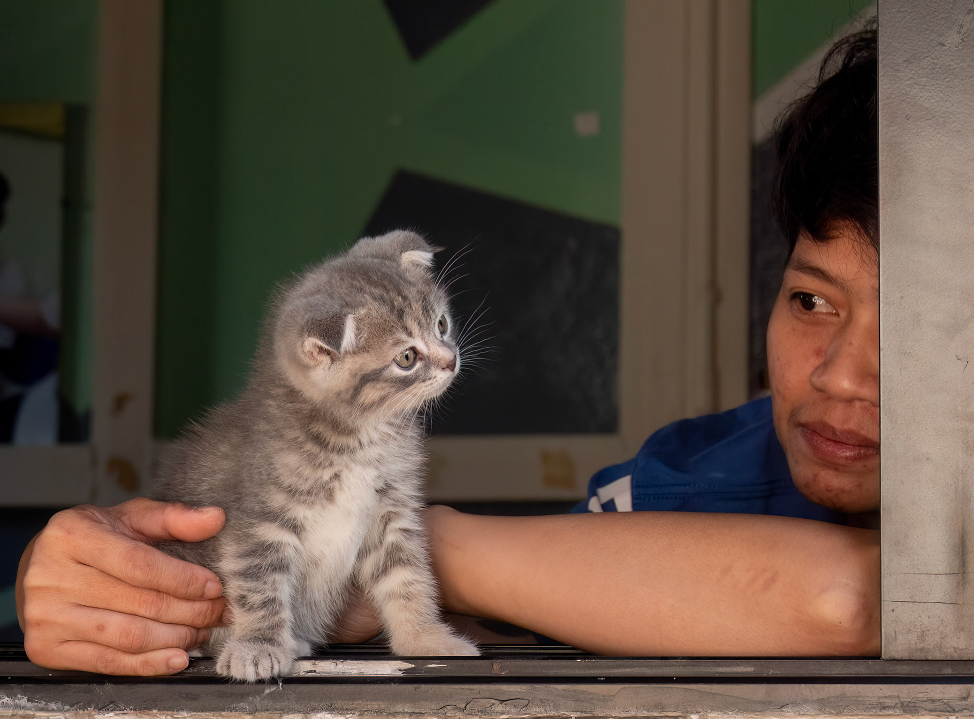 Cat @ Khlong Toey Slum