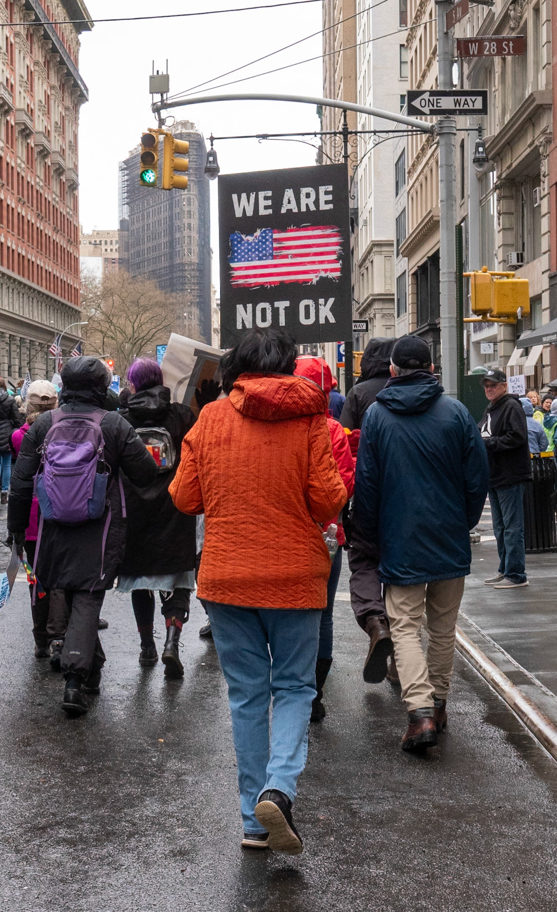 “Hands Off!” national Day of Action, NYC