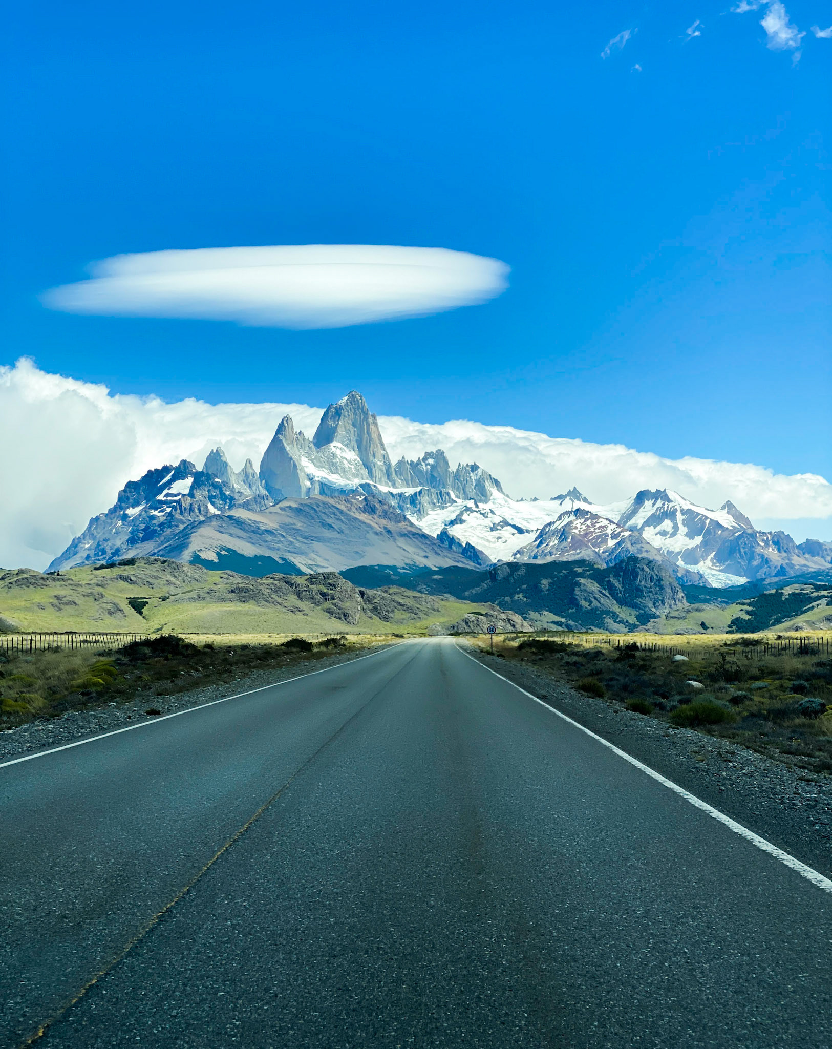 Entering El Chalten