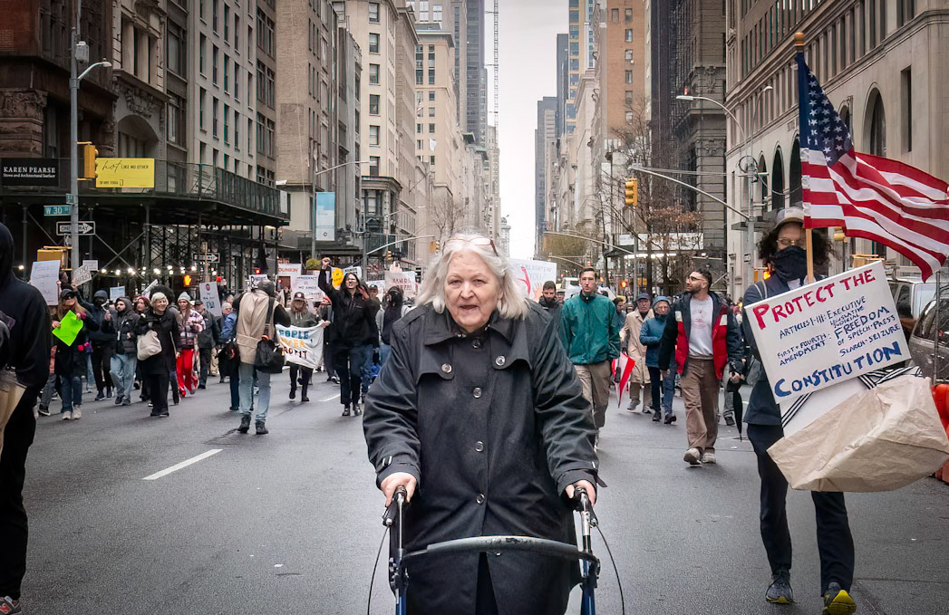 “Hands Off!” national Day of Action, NYC