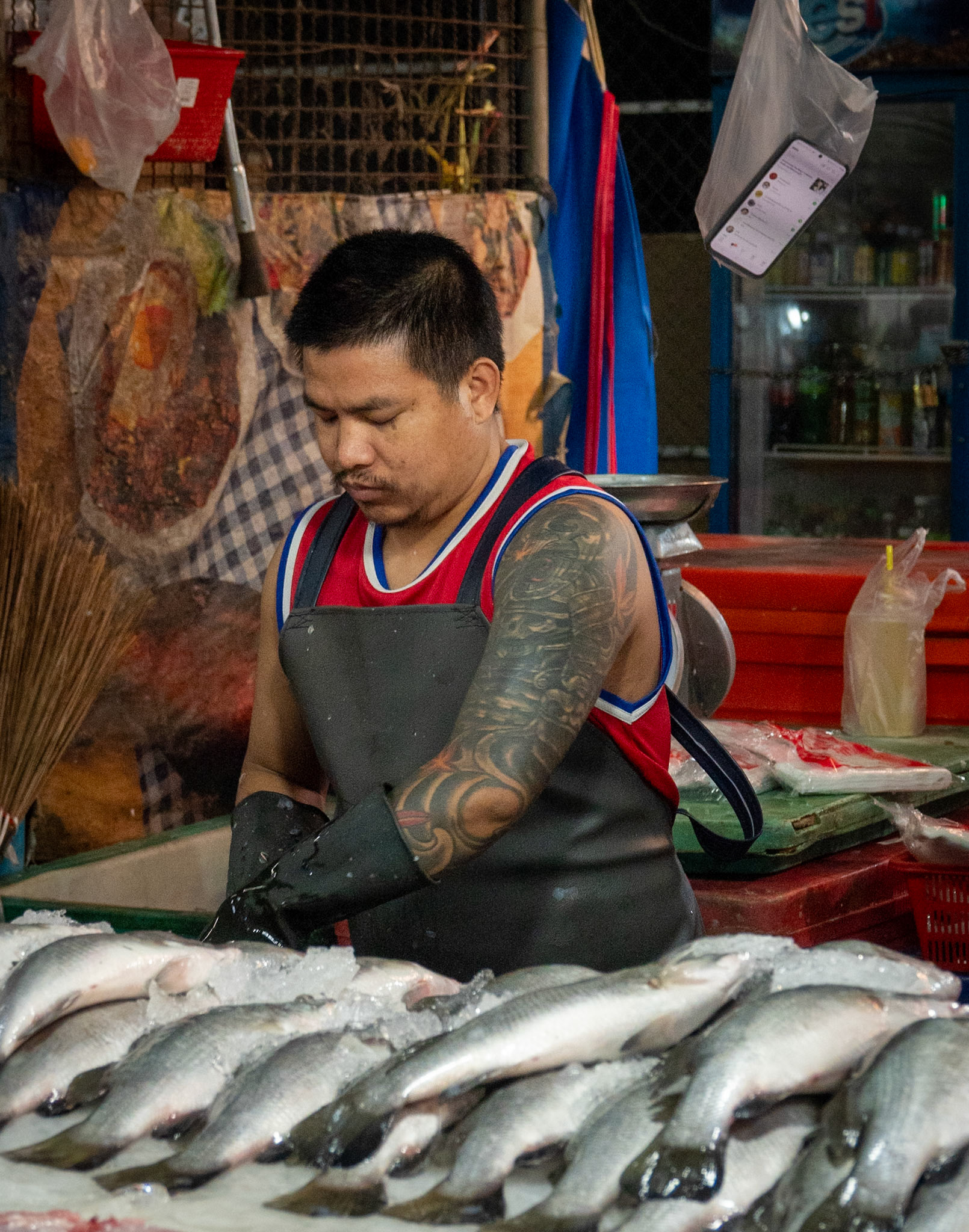 Khlong Toei Wet Market, Bangkok, Thailand