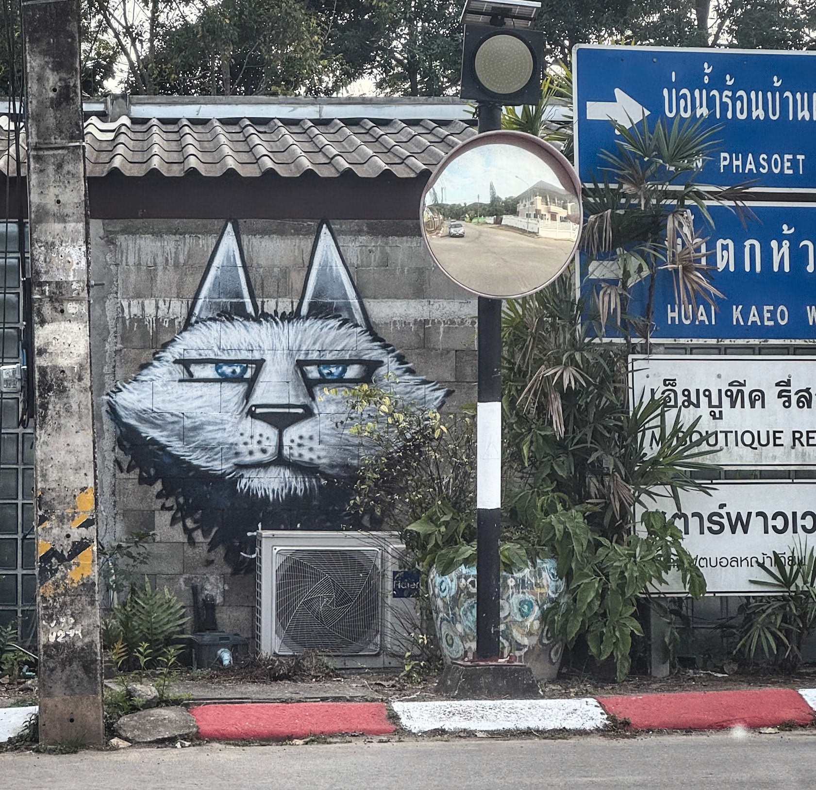 Street art in Chiang Rai