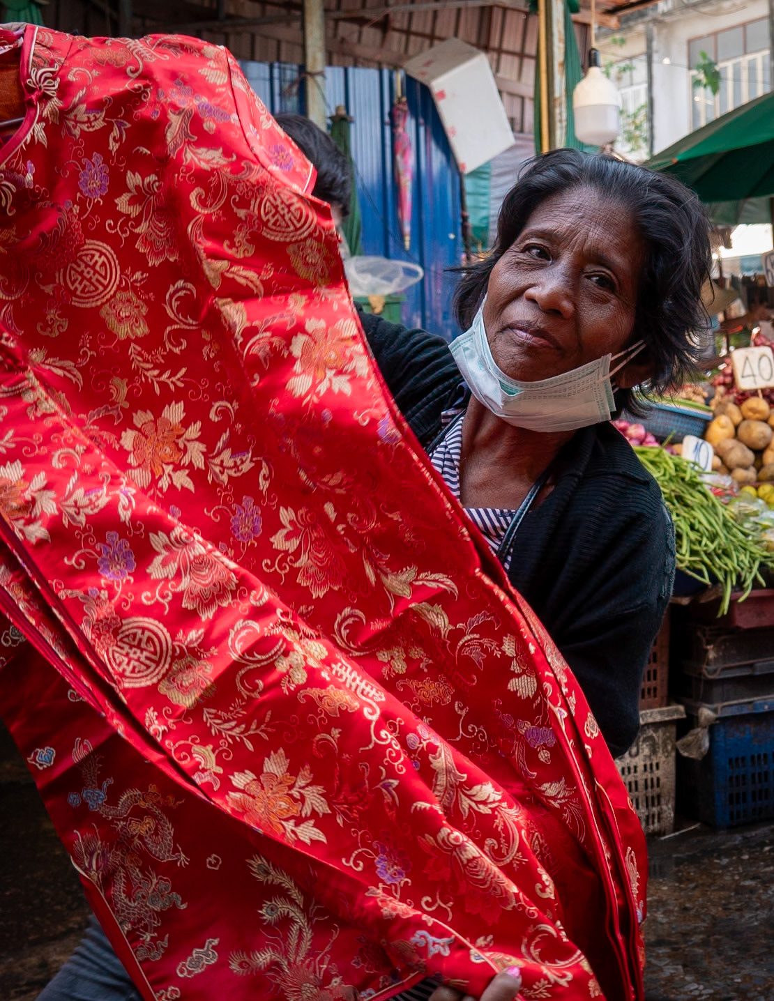 Khlong Toei Wet Market, Bangkok, Thailand