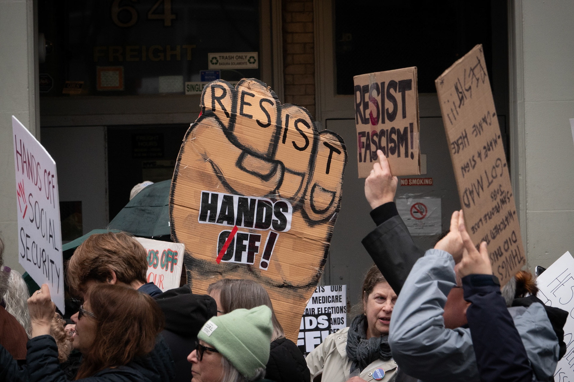 “Hands Off!” national Day of Action, NYC