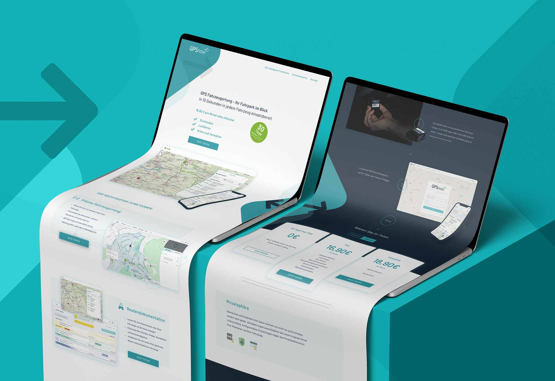 GPSnow Branding Project 2020 Marketing Website Mathias Mortag