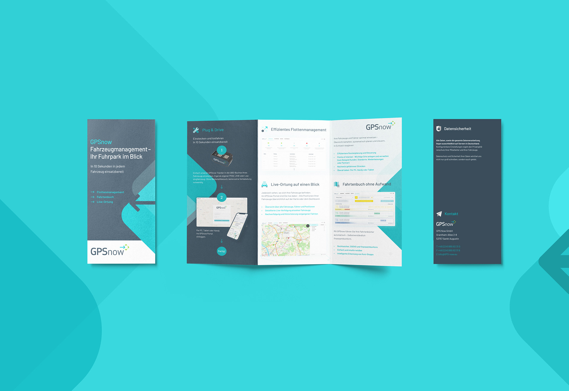 GPSnow Branding Project 2020 Marketing Flyer Mathias Mortag