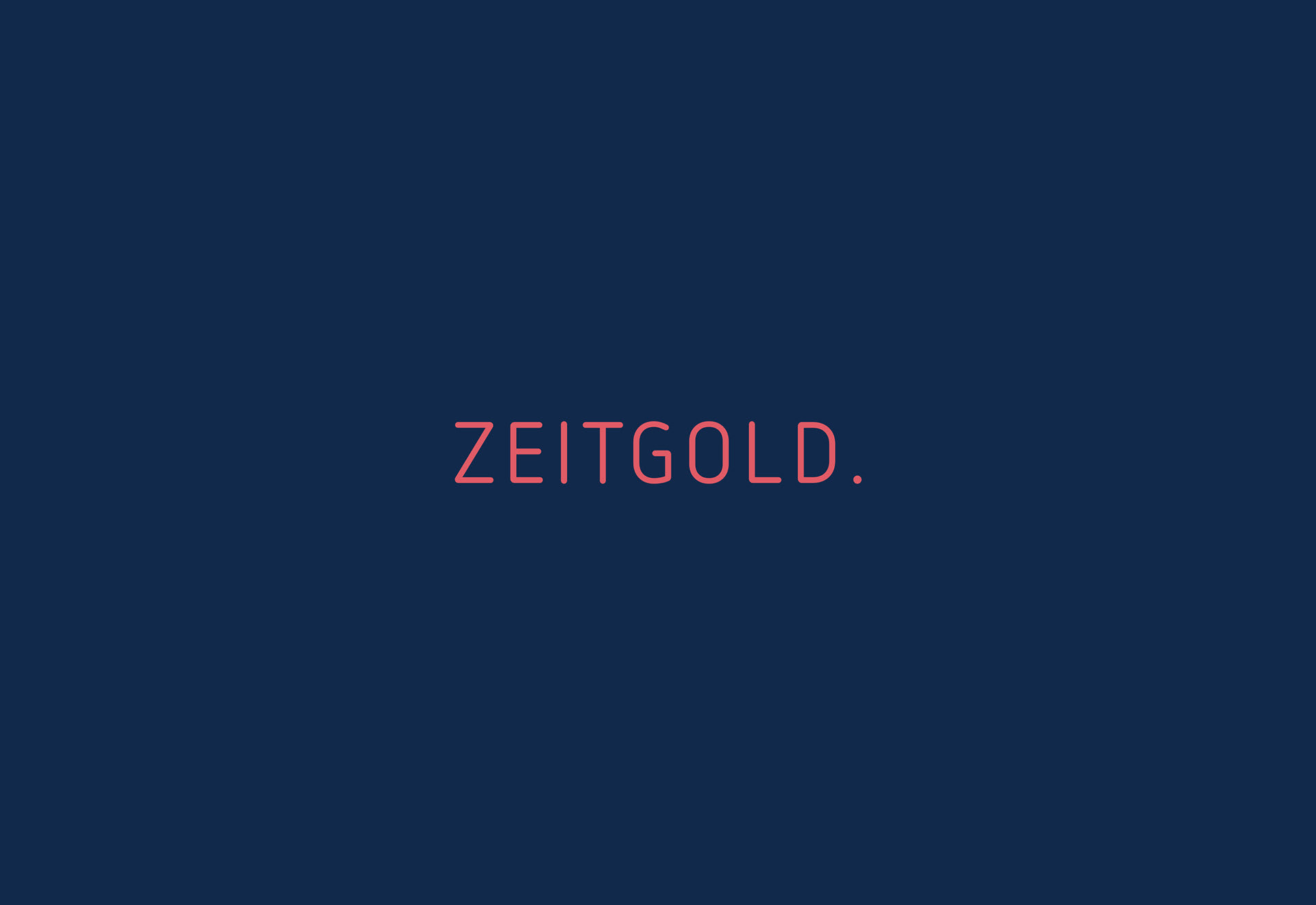 Zeitgold | Logo | 2015