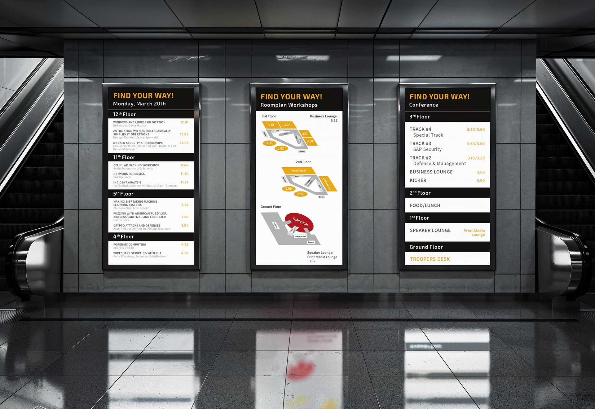 Troopers | Branding, Web Design | 2016-2020 | Wayfinding System