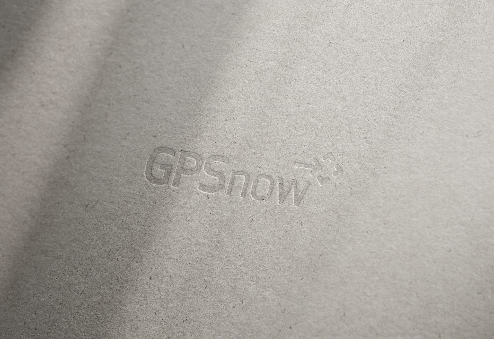 GPSnow Branding Project 2020 embossed Logo Mathias Mortag
