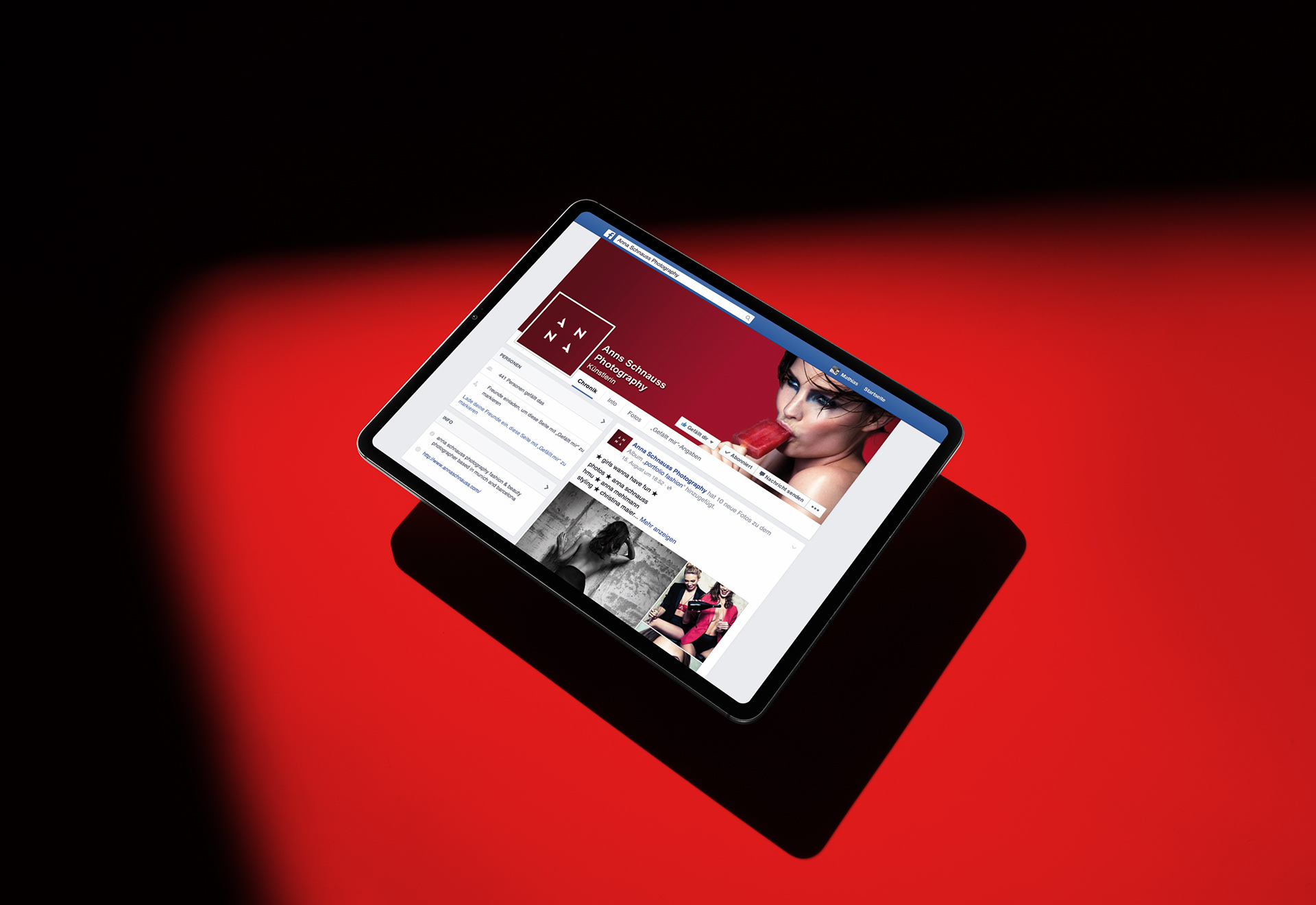 Anna Schnauss Photography | Branding, Web Design & Social Media | 2015 | Social Media