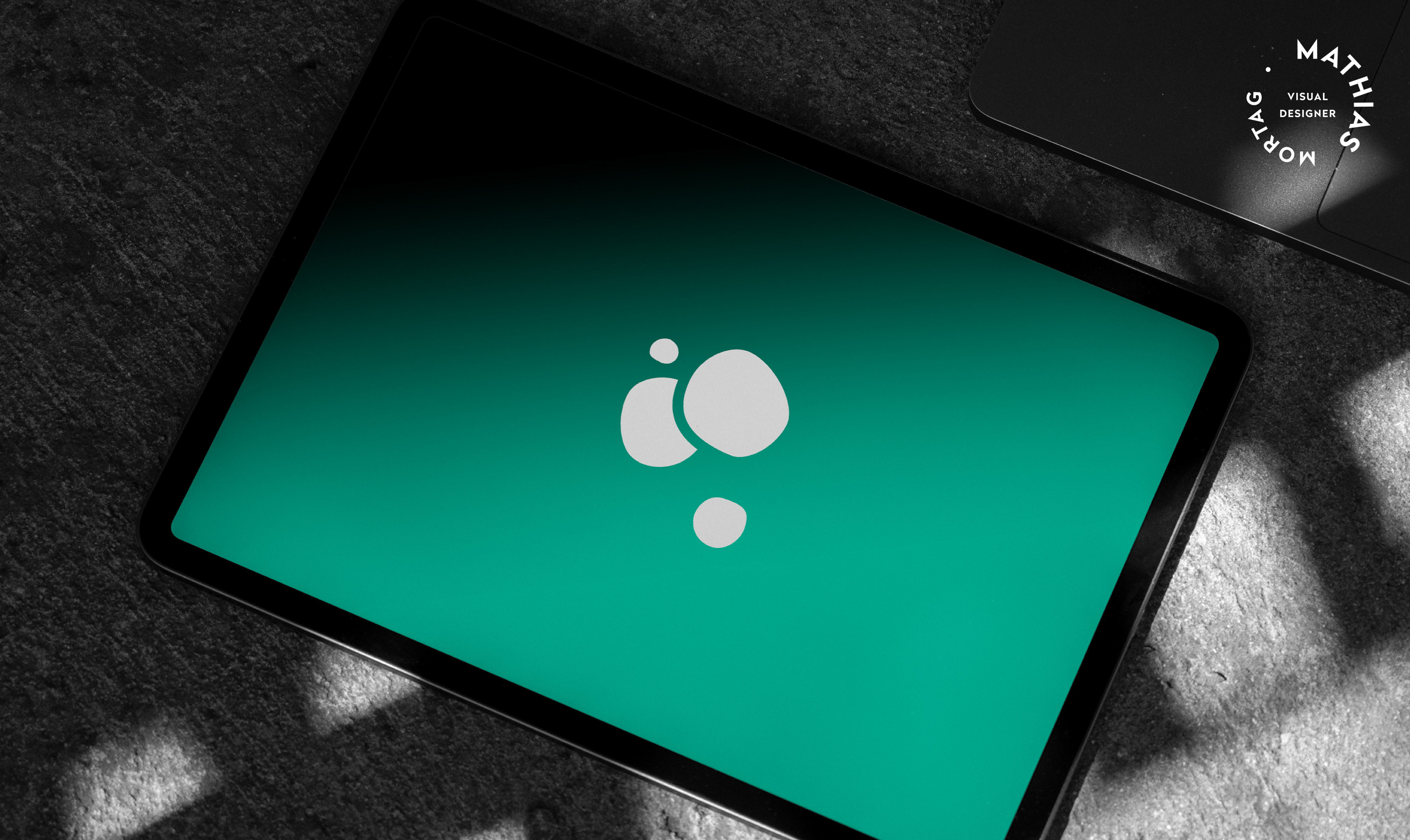Abstract logo example, unique geometric or conceptual, modern, scalable, distinct, works best for brands wanting a unique identity Mathias Mortag