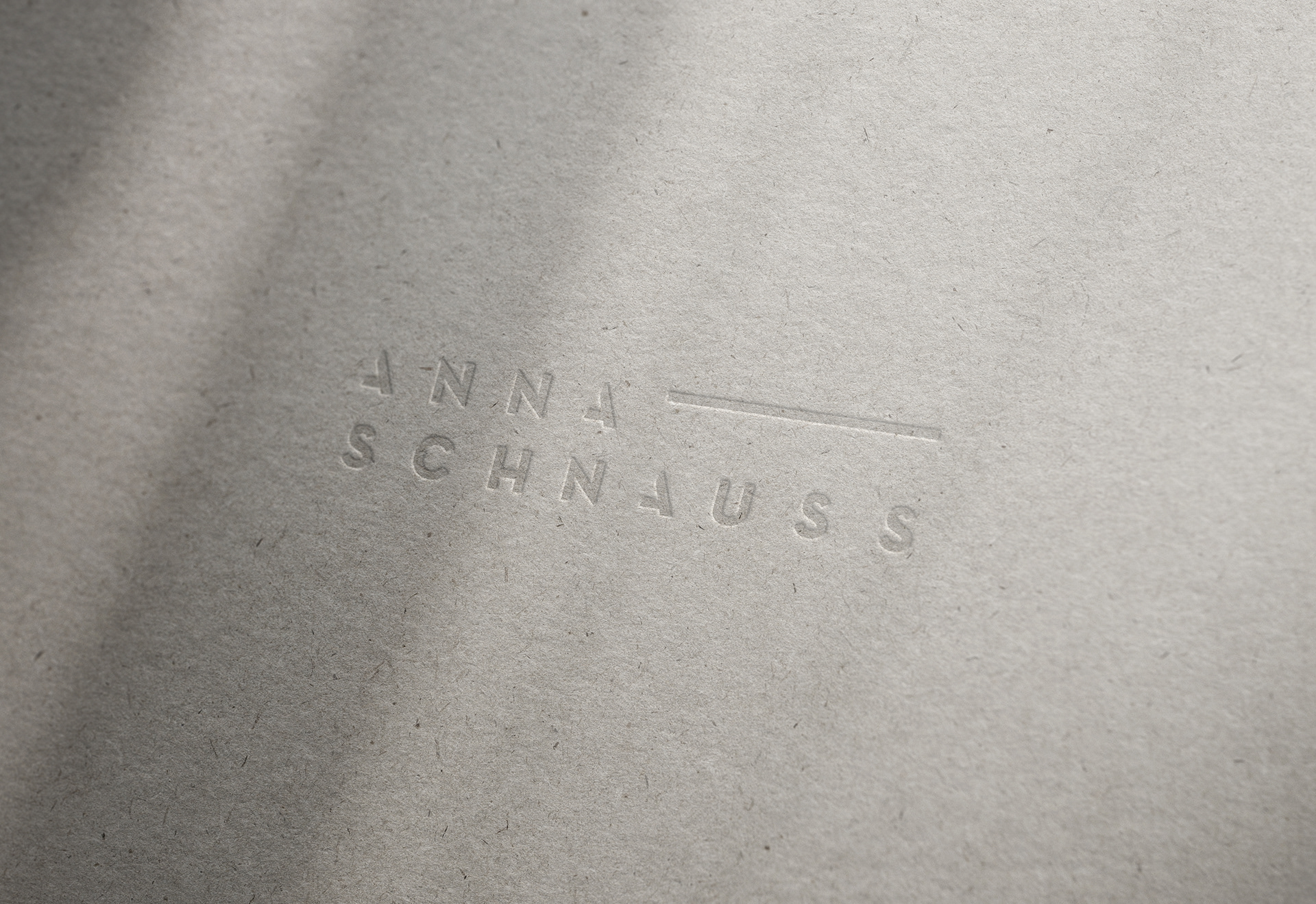 Anna Schnauss Photography | Branding, Web Design & Social Media | 2015 | Logo Embossing