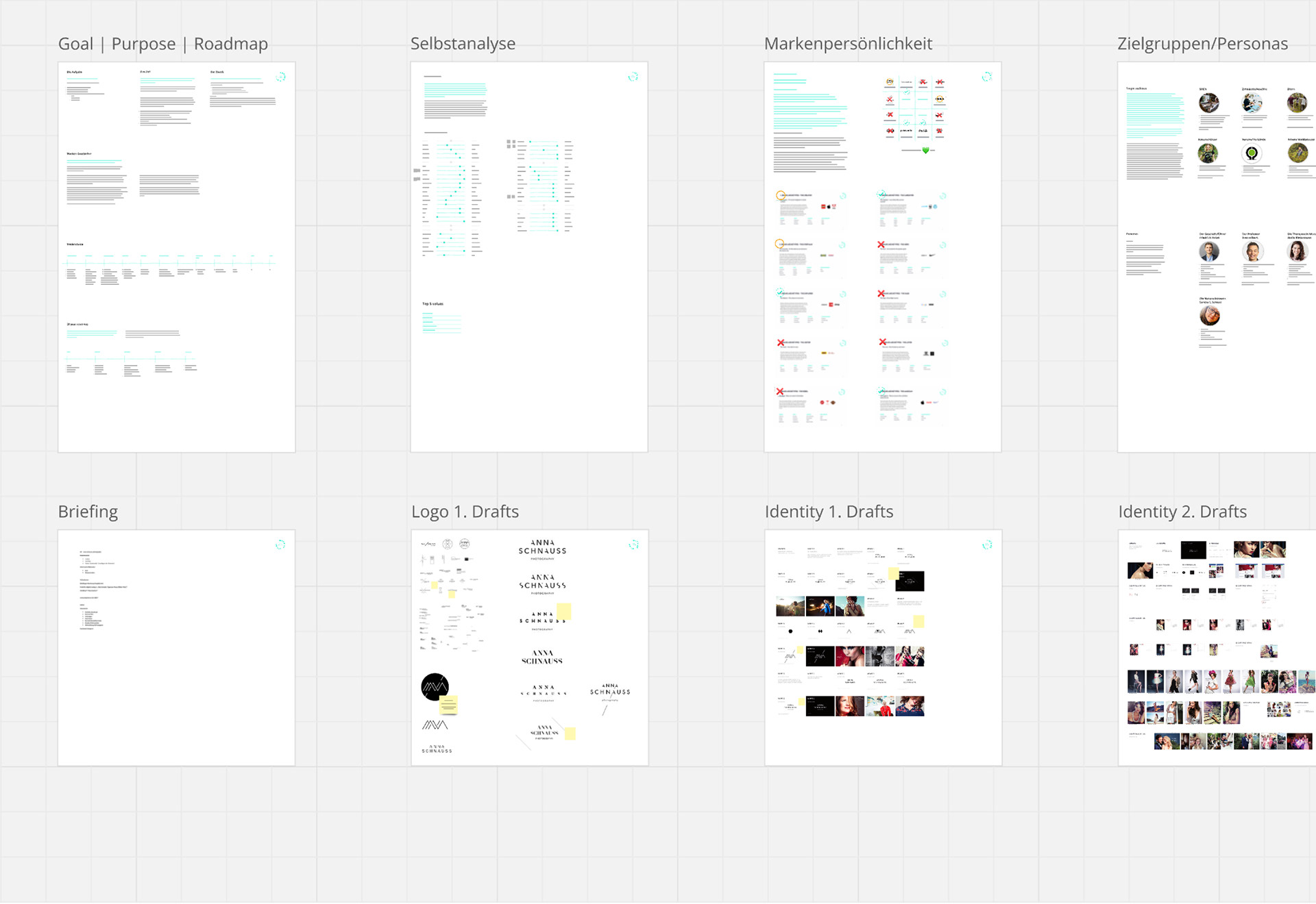 Anna Schnauss Photography | Branding, Web Design & Social Media | 2015 | Process