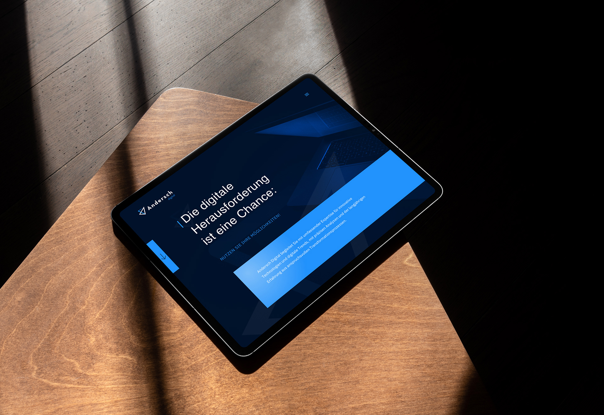 Andersch Digital | Branding, Web Design & Marketing | 2019 - 2020 | Home Page