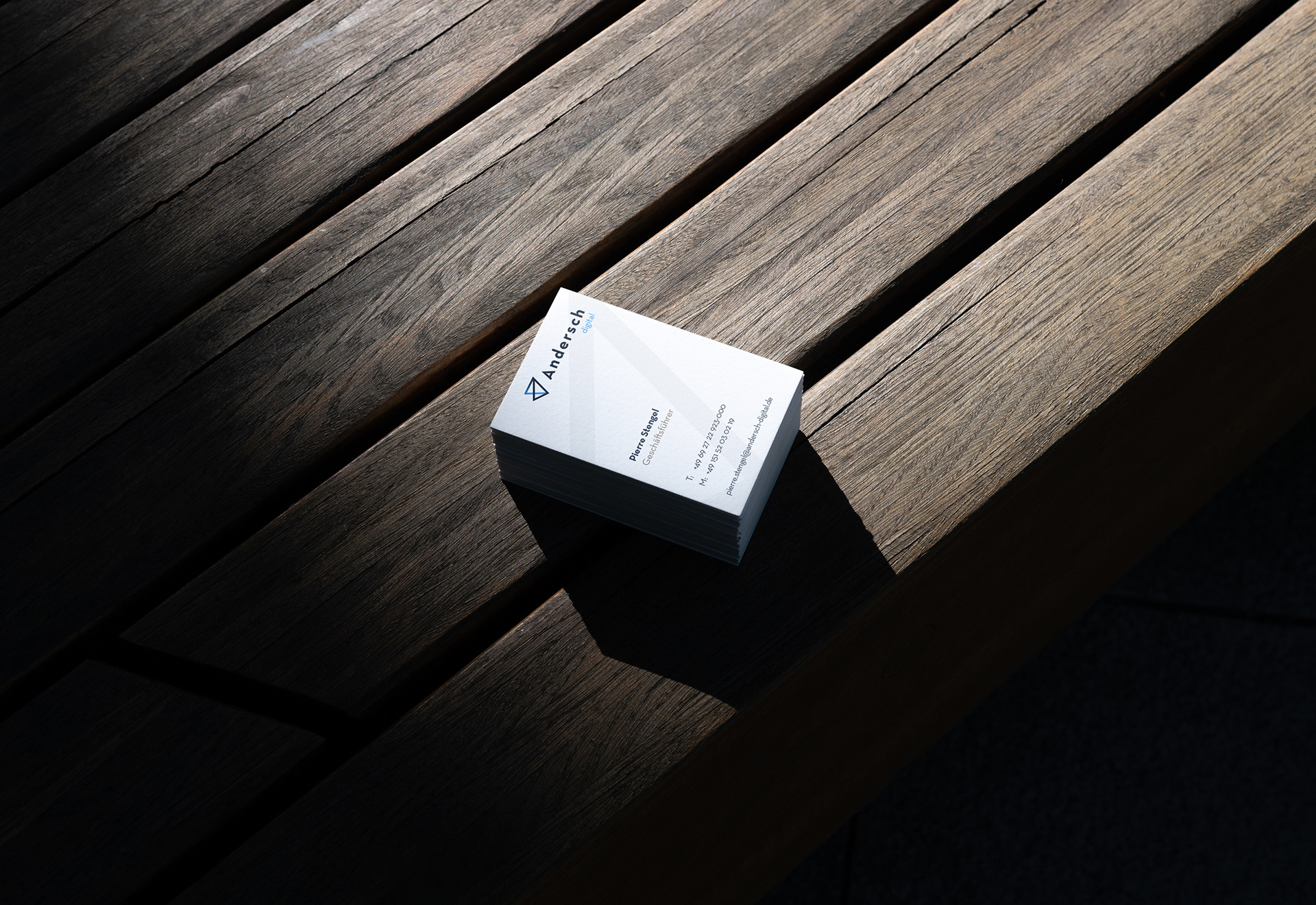 Andersch Digital | Branding, Web Design & Marketing | 2019 - 2020 | Stationary Business Card