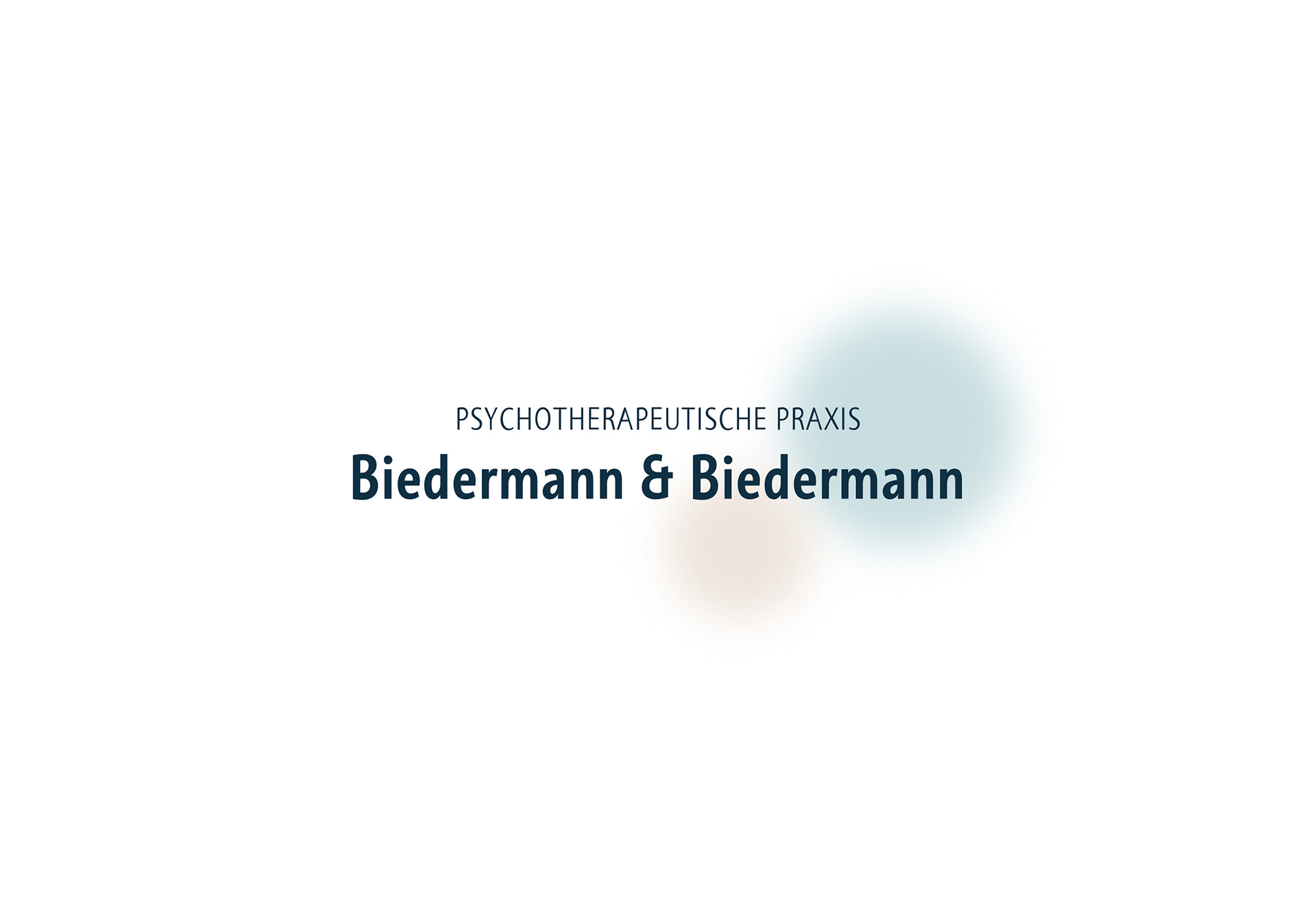 Psychotherapeutische Praxis Biedermann & Biedermann | Logo | 2021