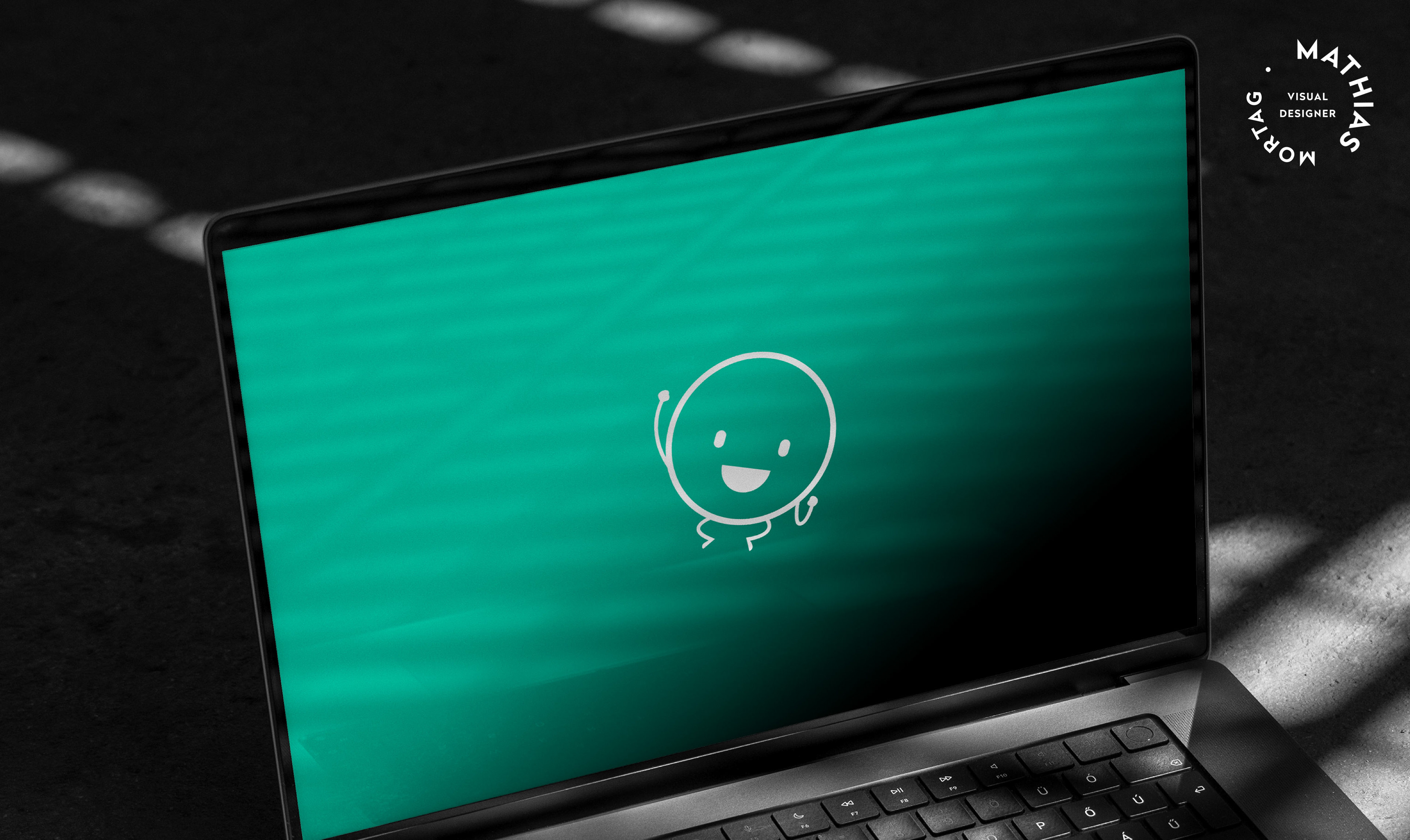 Mascot logo example, character-based logo, fun, friendly, memorable, works best for targeting families & communities Mathias Mortag