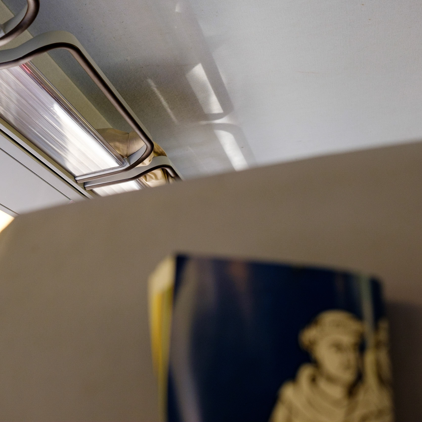 Une vision intérieure et carrée d'un voyage...