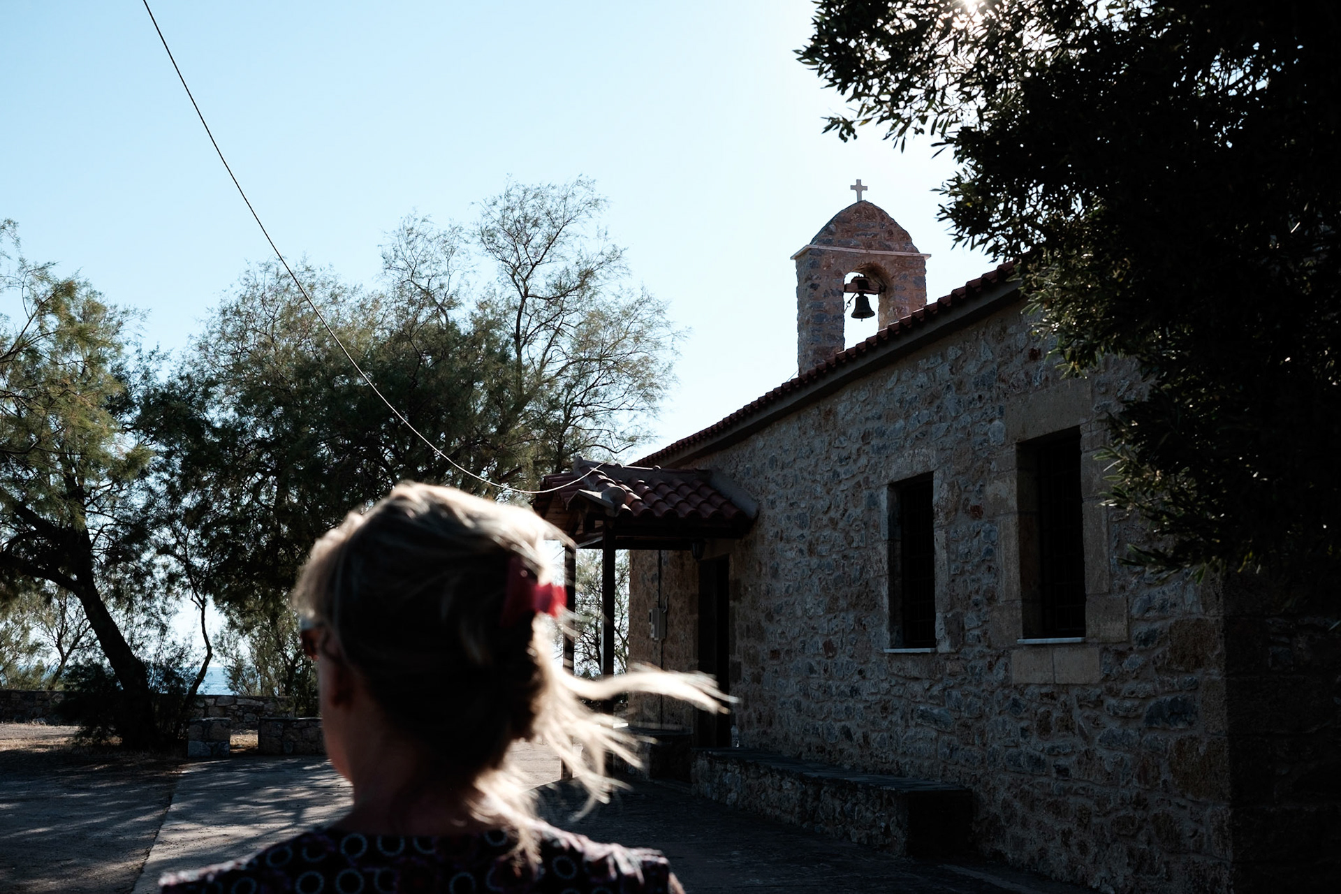 Agios Nikolaos, Péloponnèse, Grèce.