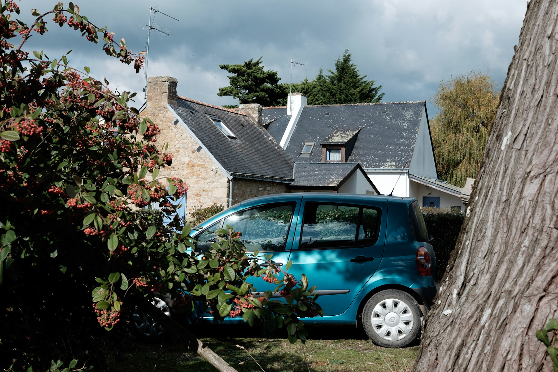 Paysages du Golf de Morbihan, Bretagne, France.