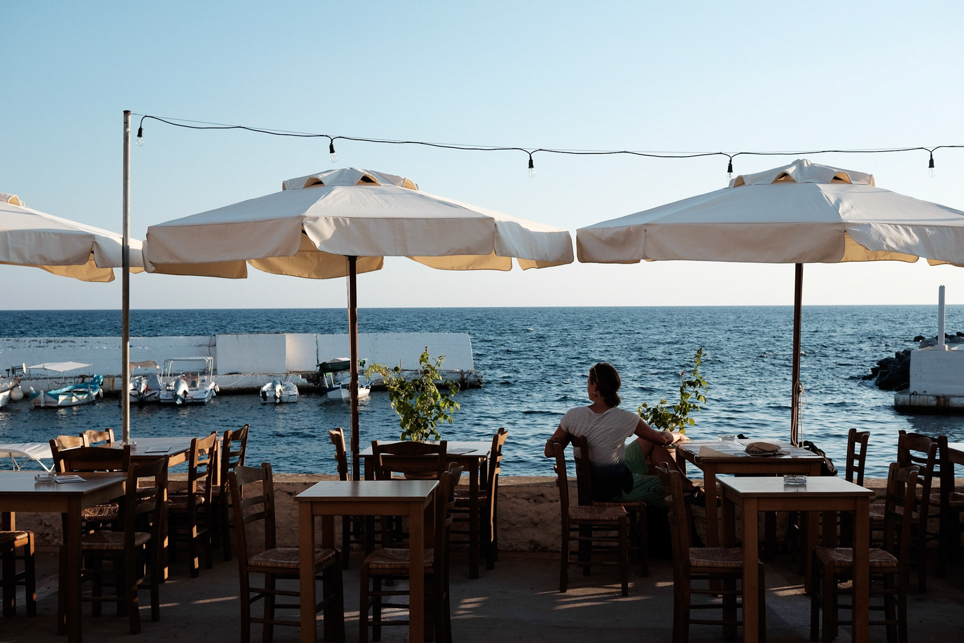 Agios Nikolaos, Péloponnèse, Grèce.