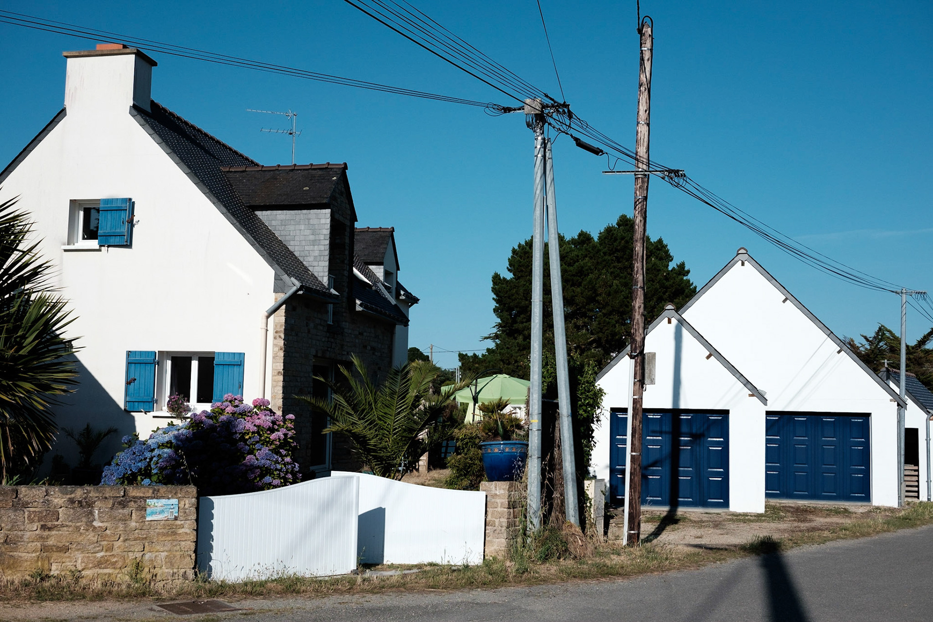 Paysages du Golf de Morbihan, Bretagne, France.