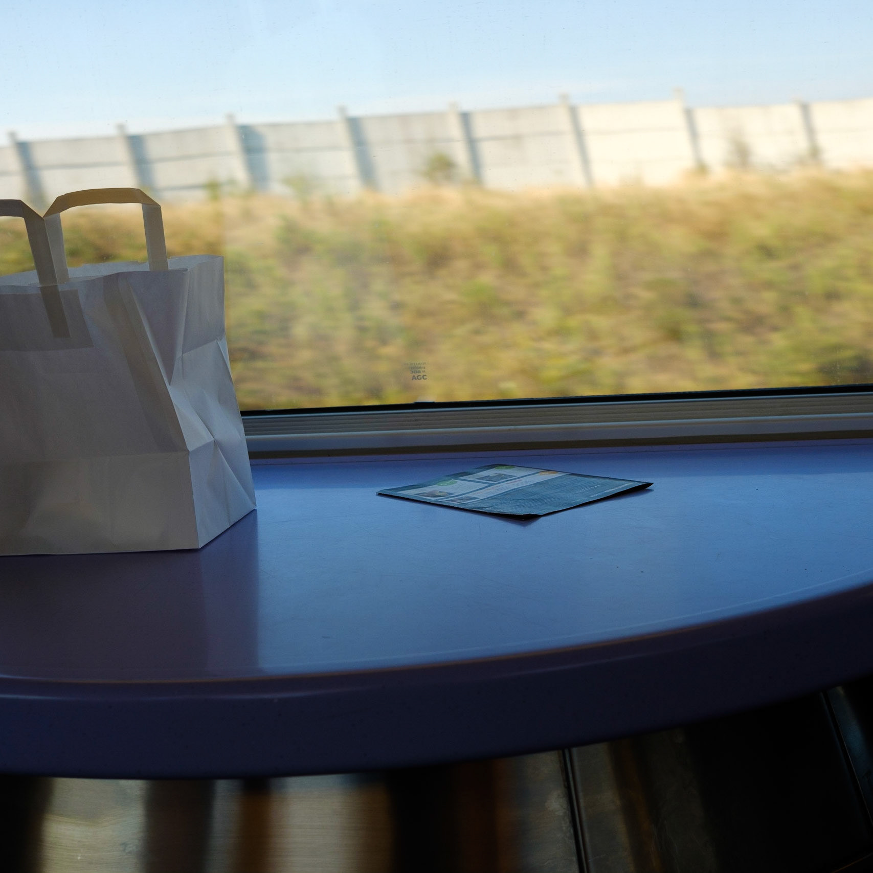 Une vision intérieure et carrée d'un voyage...