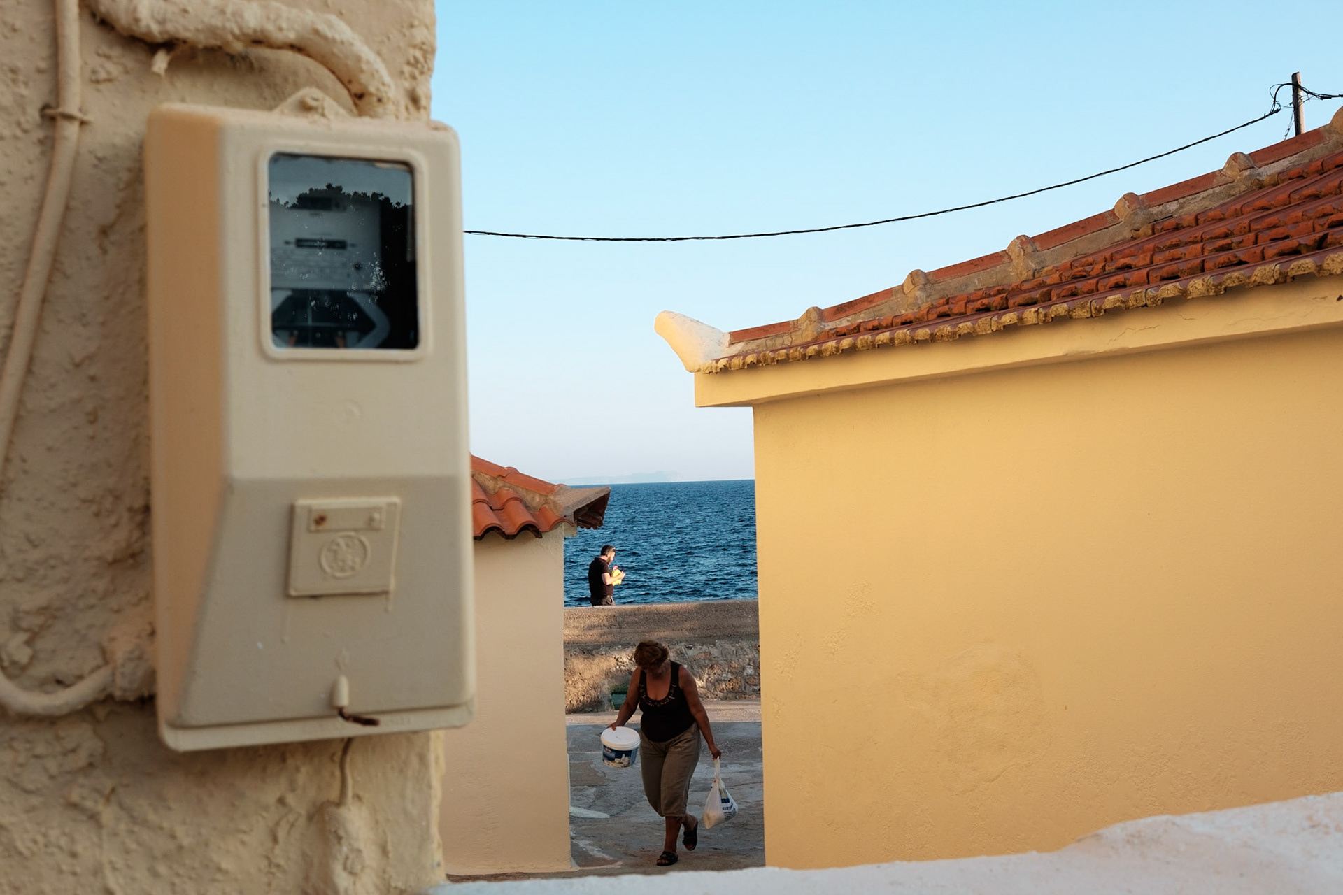 Agios Nikolaos, Péloponnèse, Grèce.