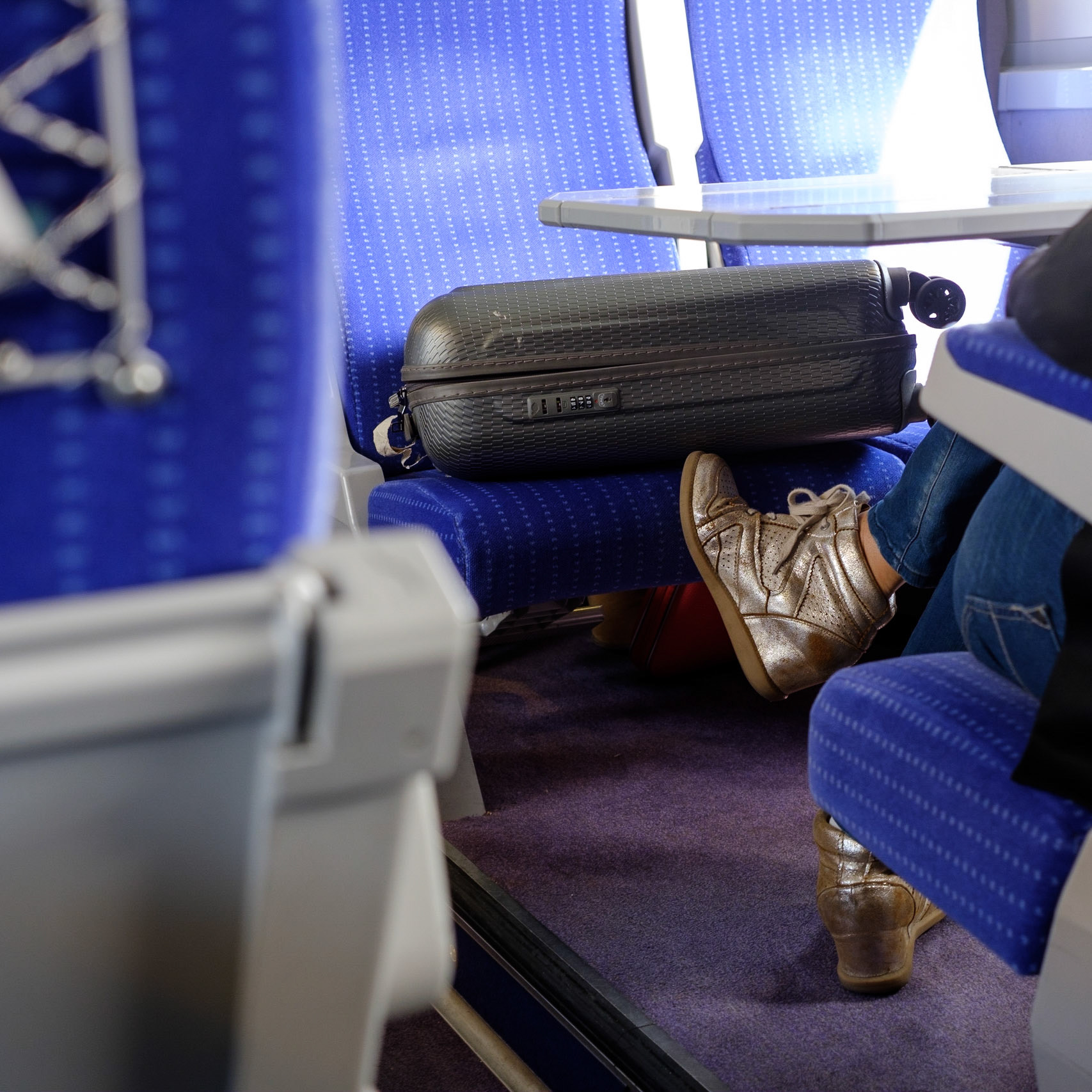 Une vision intérieure et carrée d'un voyage...