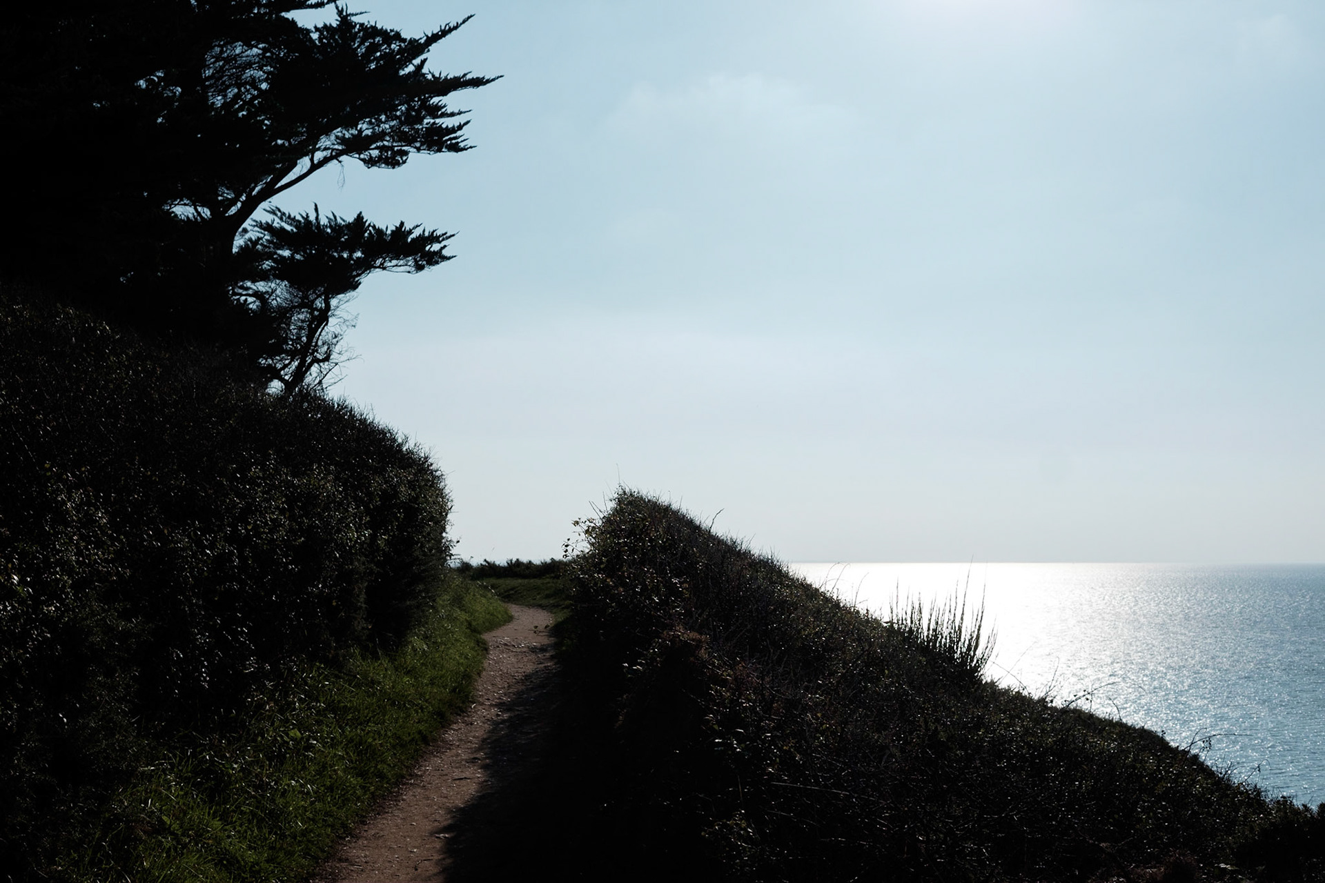 Paysages du Golf de Morbihan, Bretagne, France.