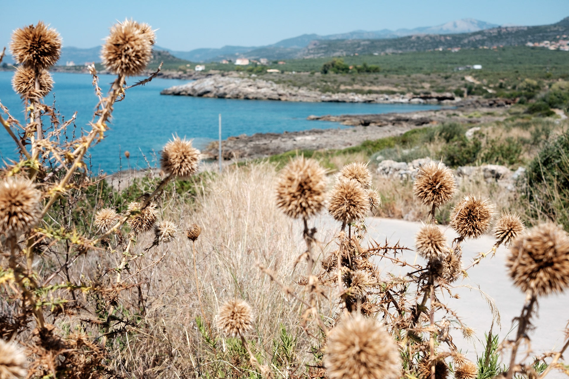 Agios Nikolaos, Péloponnèse, Grèce.