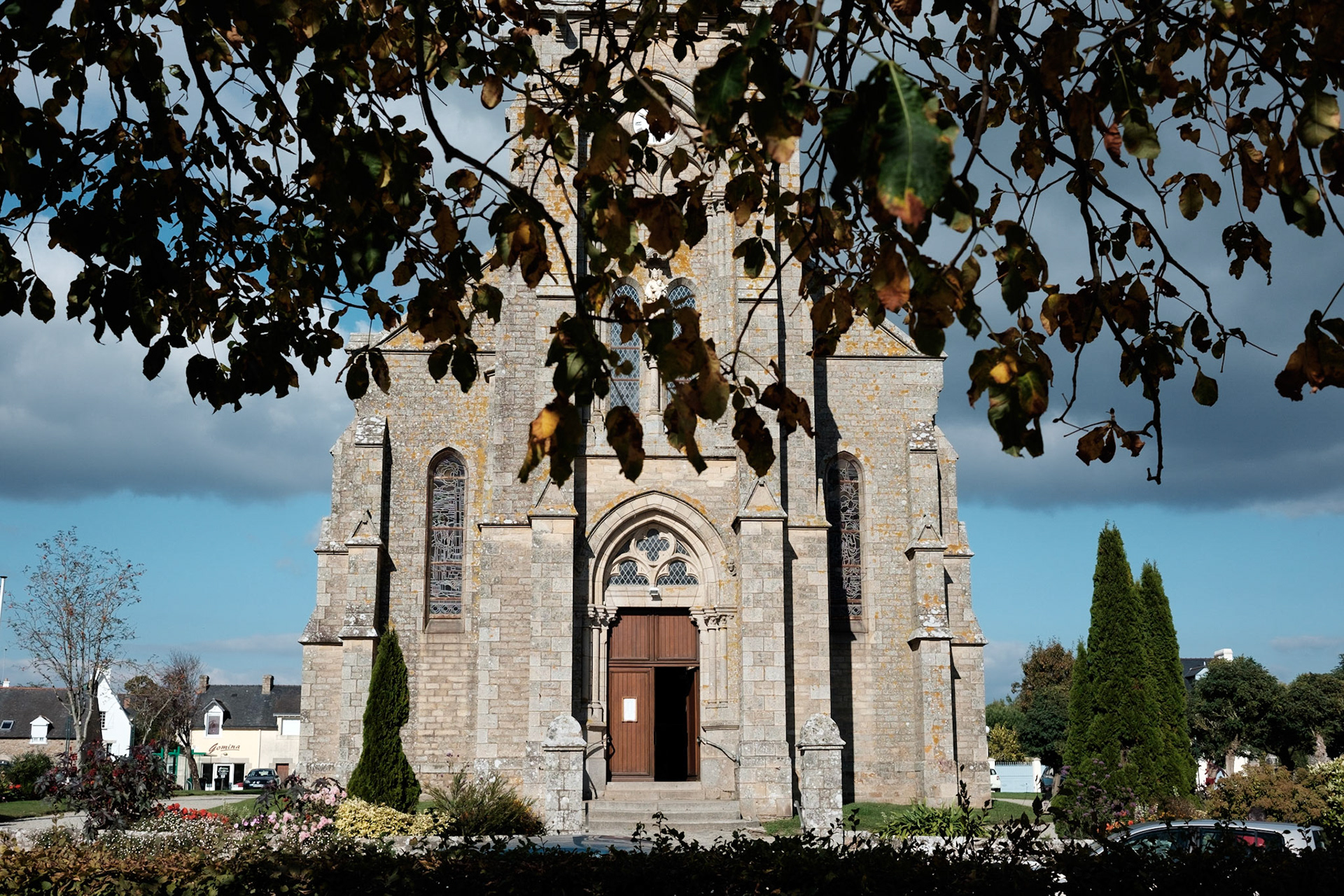 Paysages du Golf de Morbihan, Bretagne, France.