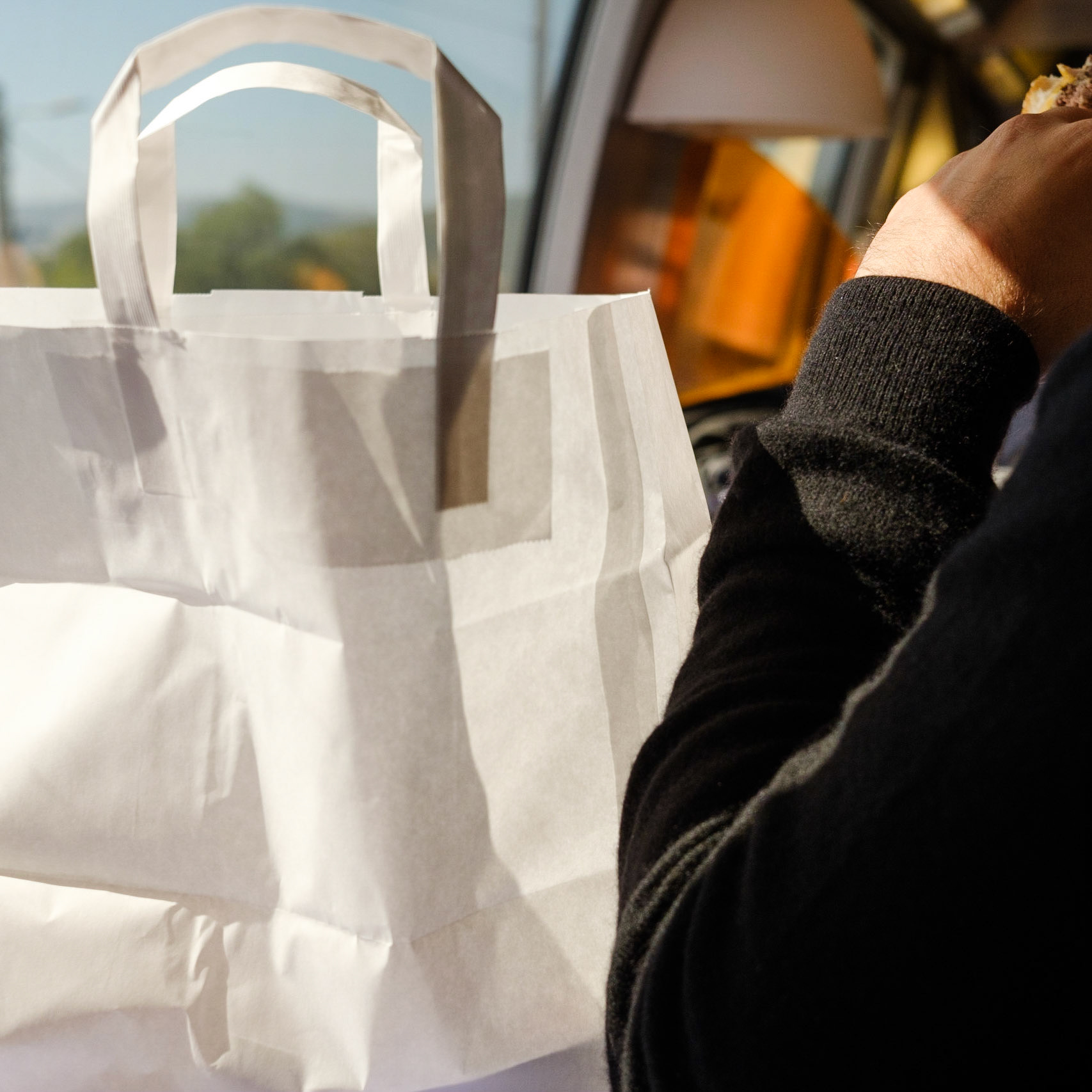 Une vision intérieure et carrée d'un voyage...