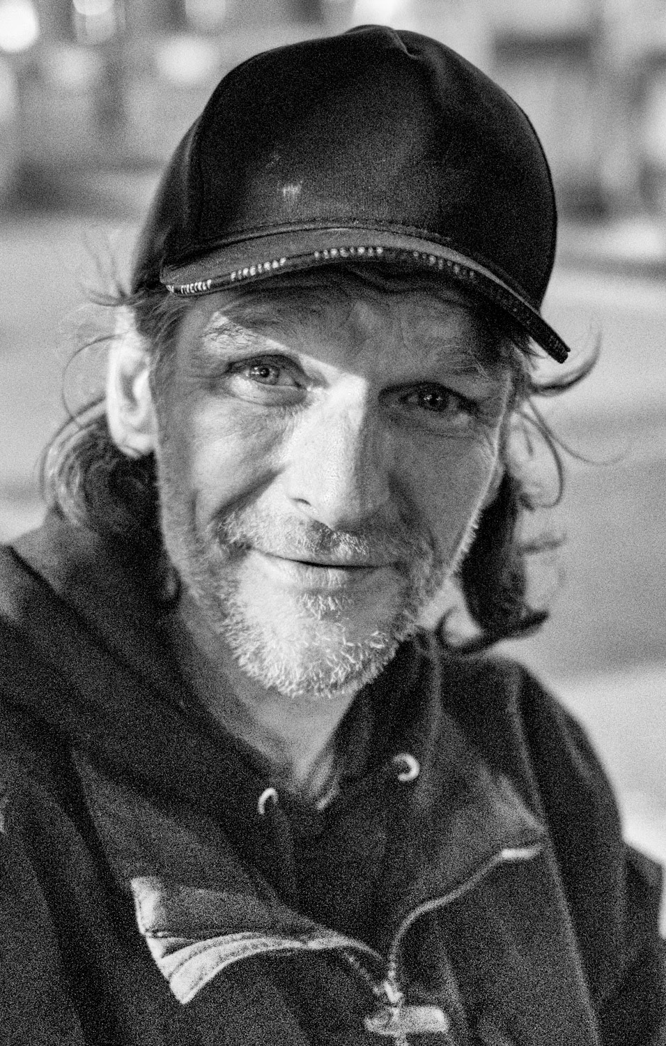 Street people with a smile.by Andy Ainsworth