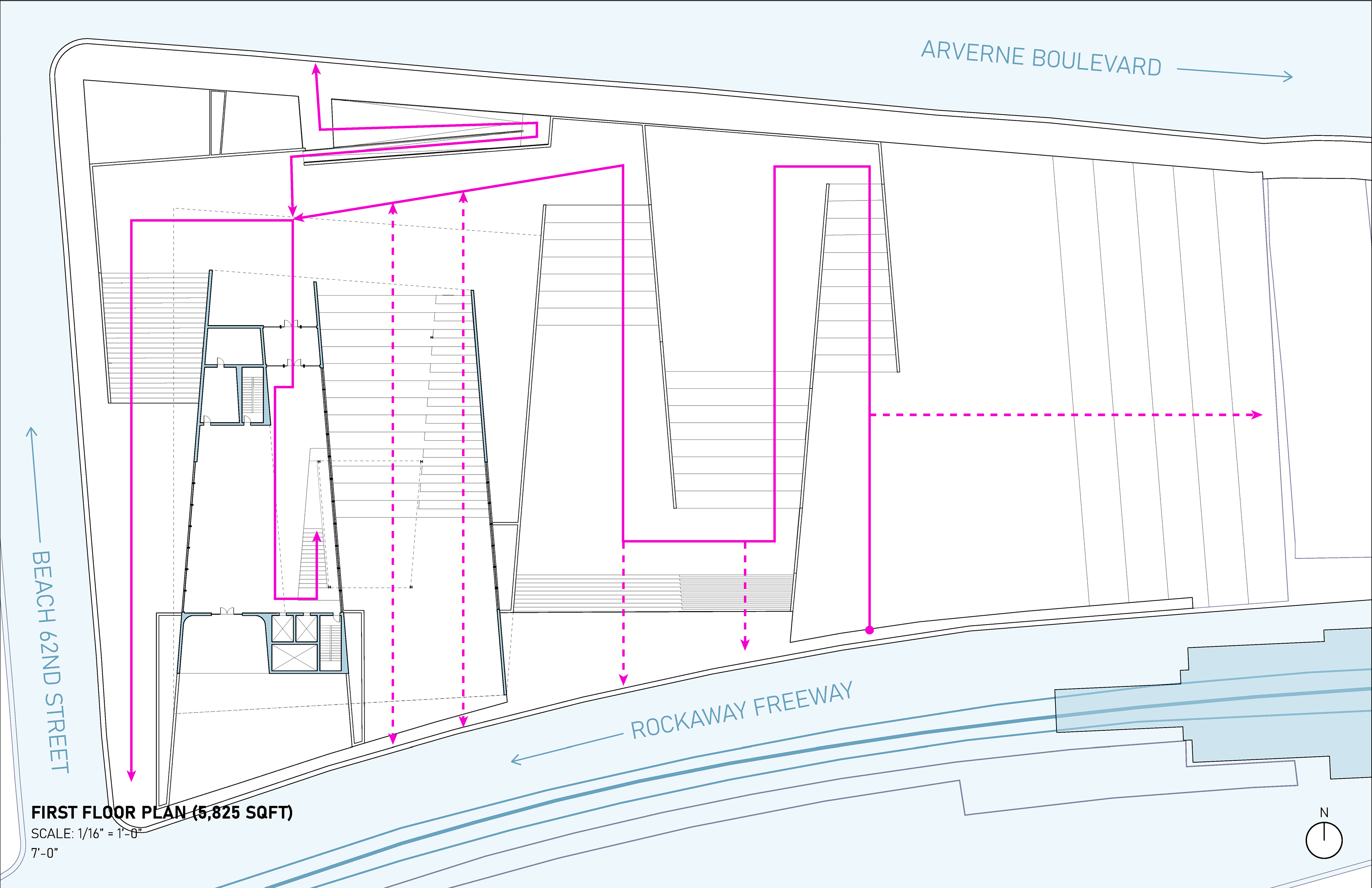 first floor circulation