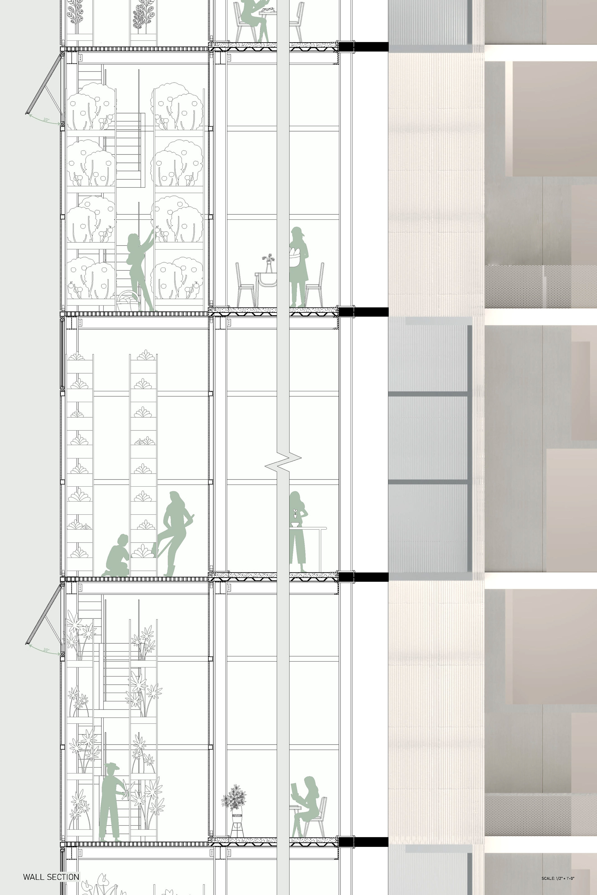 detailed wall section